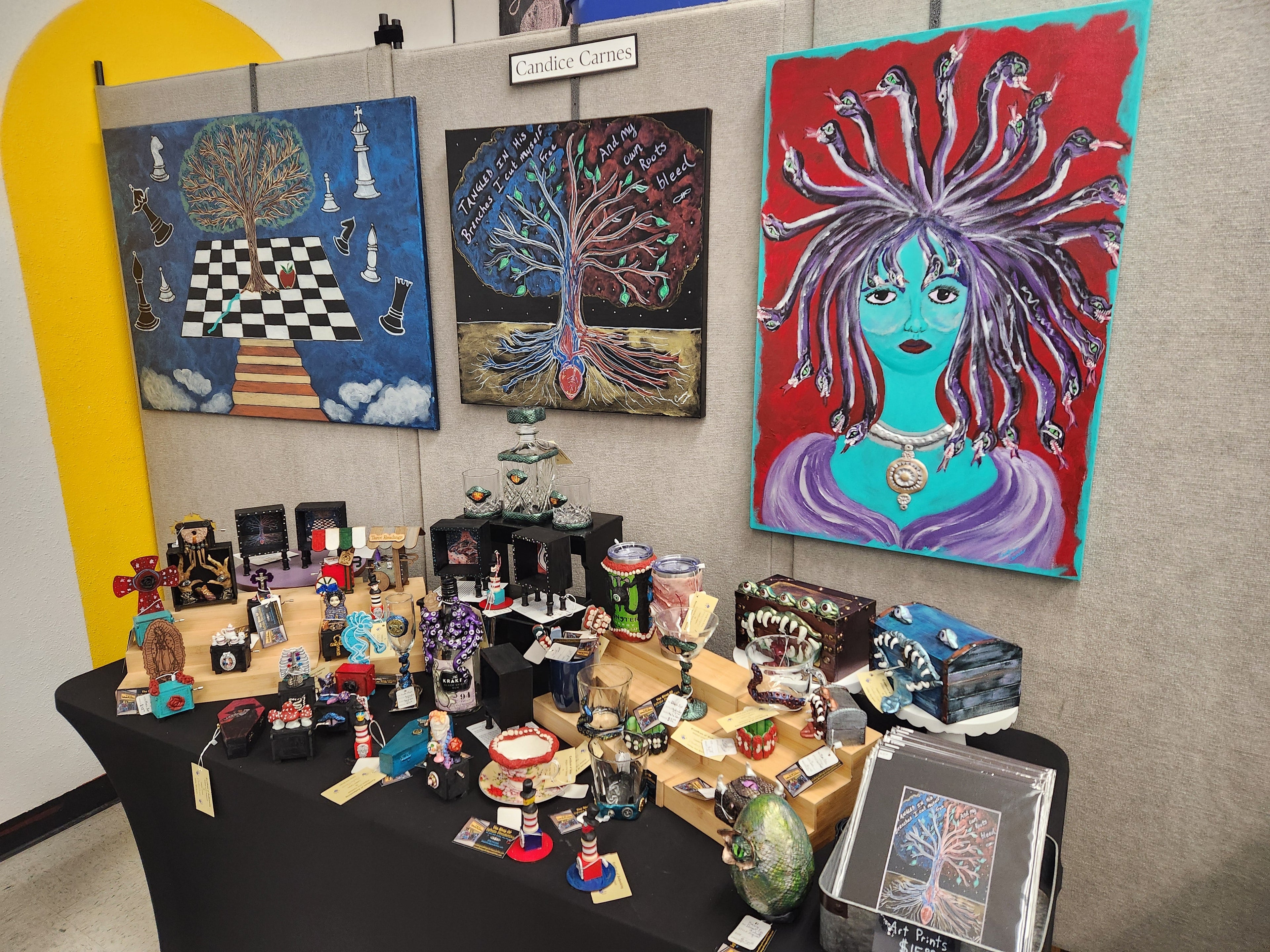 Find us at the Art123 Gallery Pop-Up Holiday Art Market!