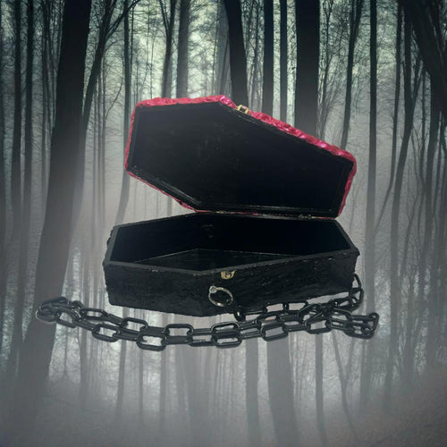 Black Bubble Gum Coffin- Fake Cake Purse image 1