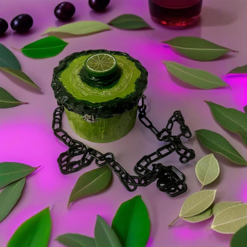Margarita Lime-Fake Cake Purse image 0