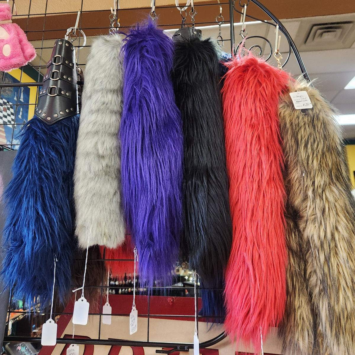 Handmade Faux Fur Tails
