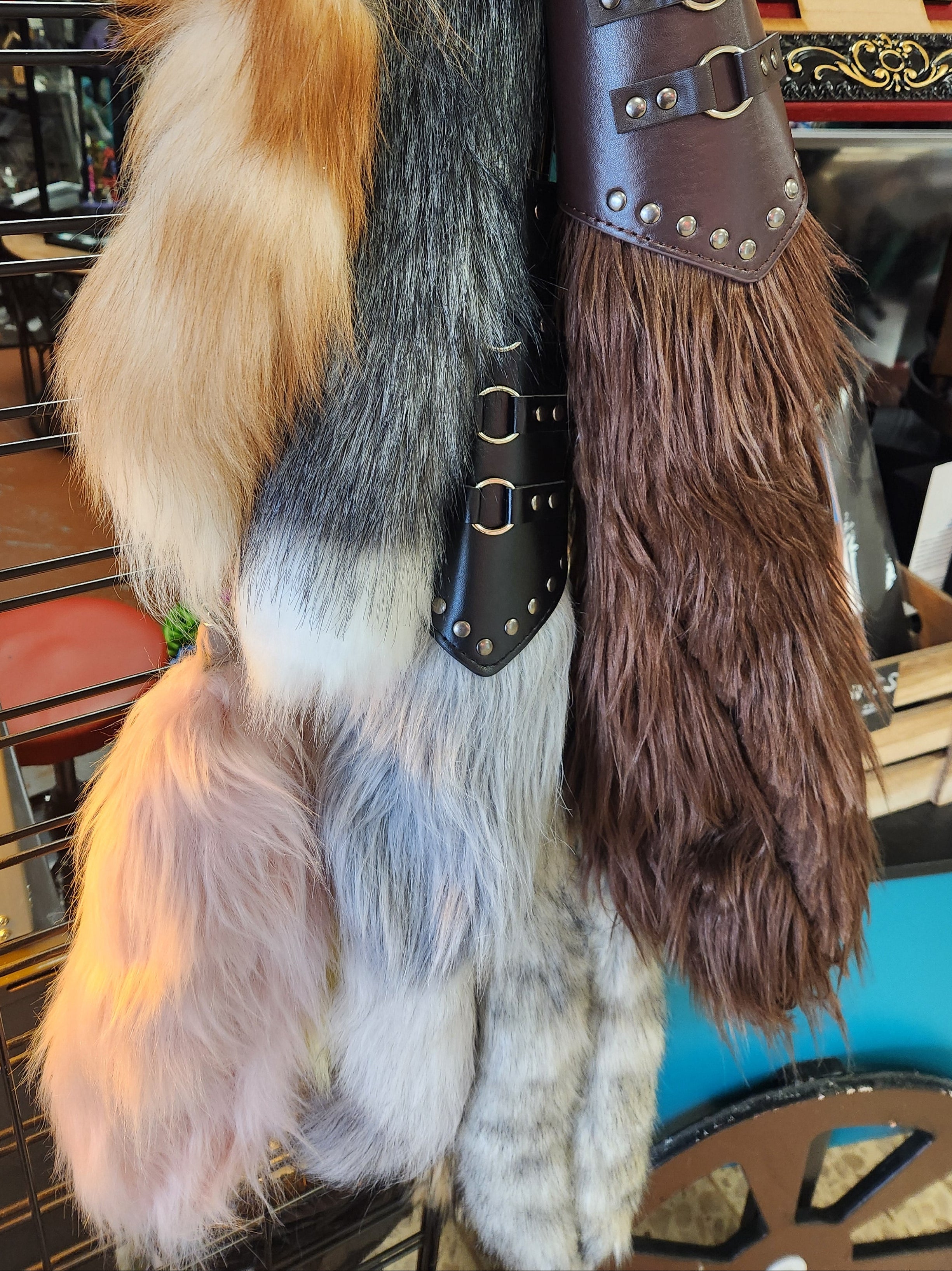 Handmade Faux Fur Tails