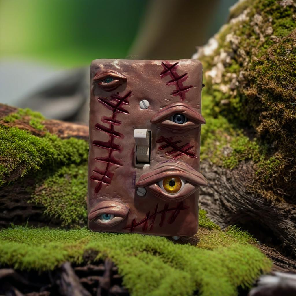 Simulated Human Skin-Light Switch Cover image 1