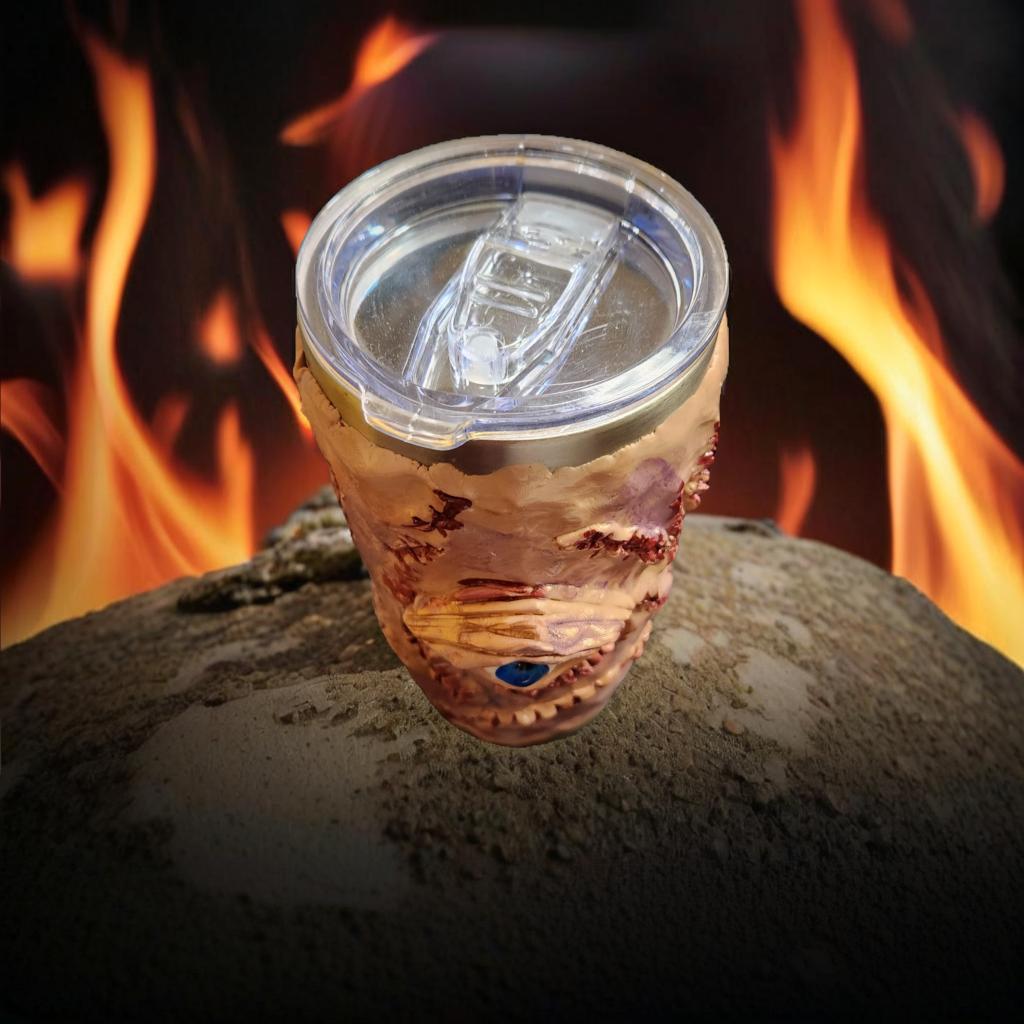 Simulated Human Skin-Stainless Steel Travel Cup image 3
