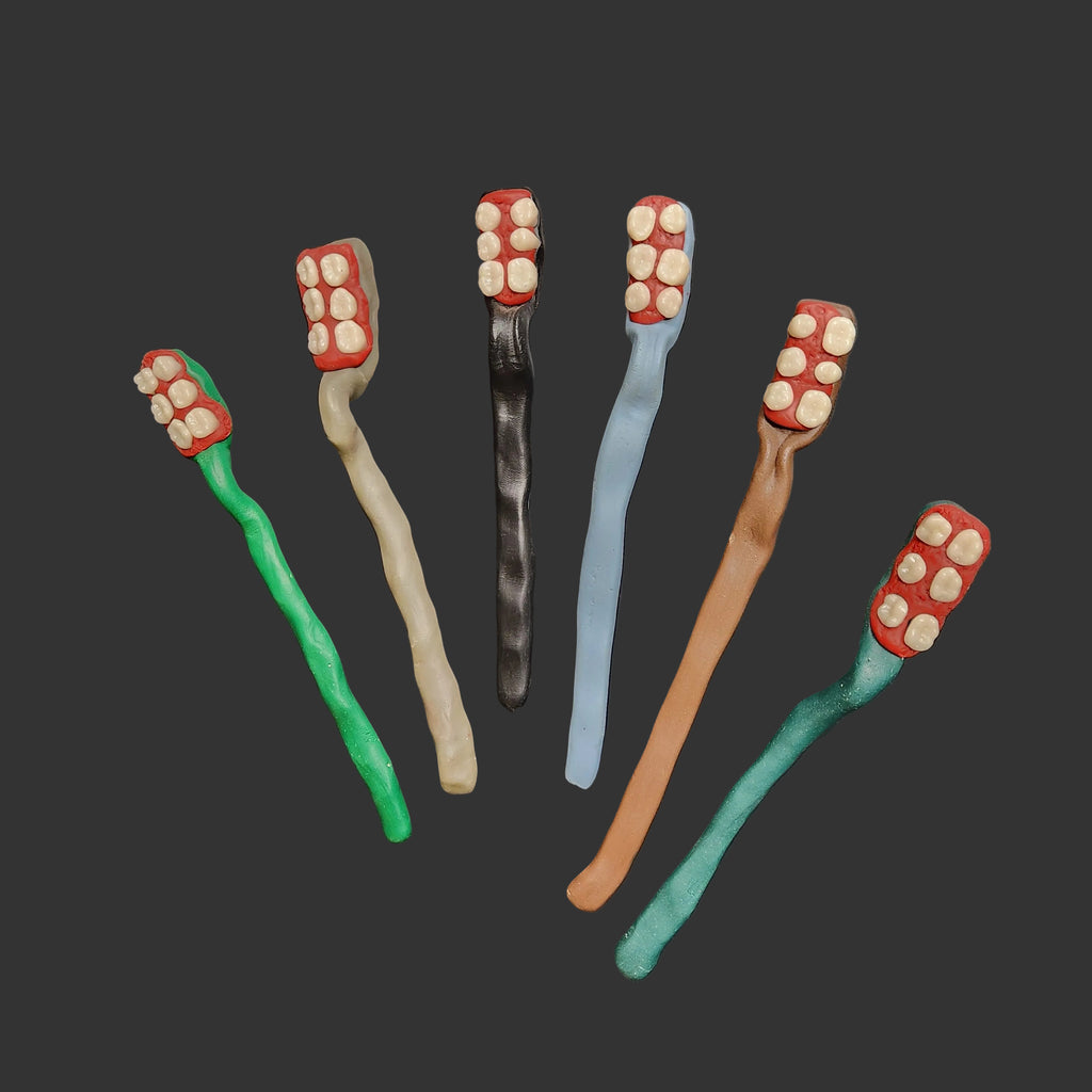 Teeth Brushes-Insane Toothbrush Sculptures
