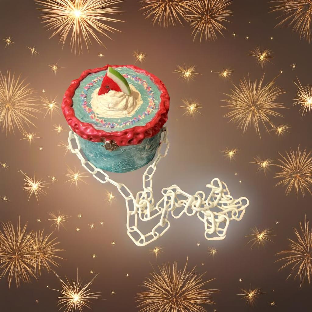 Moon Melon-Fake Cake Purse image 0