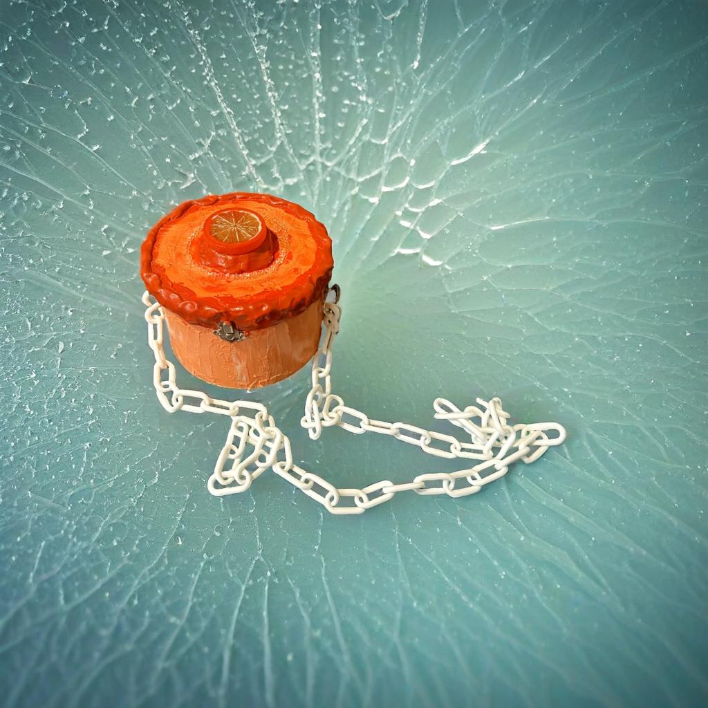 Orange Dreamsicle-Fake Cake Purse image 0