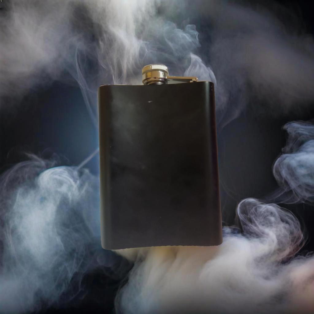 Simulated Human Skin- Stainless Steel Flask image 2